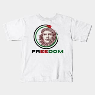 Che Guevara Palestine Freedom Kids T-Shirt